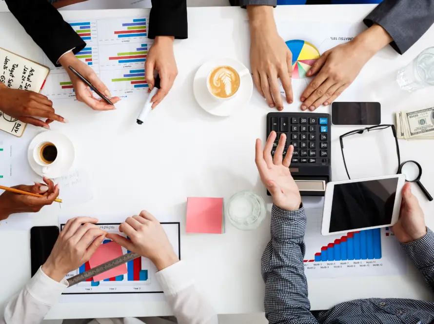 Professional auditing firm in Pakistan reviewing financial documents